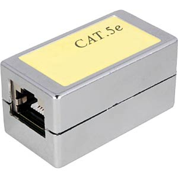 Modular-Kupplung RJ45 Buchse/Buchse Cat.5e
